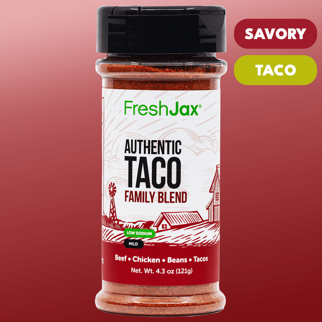 Low Sodium Taco Seasoning FreshJax authentic taco blend