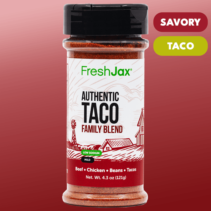 Low Sodium Taco Seasoning FreshJax authentic taco blend