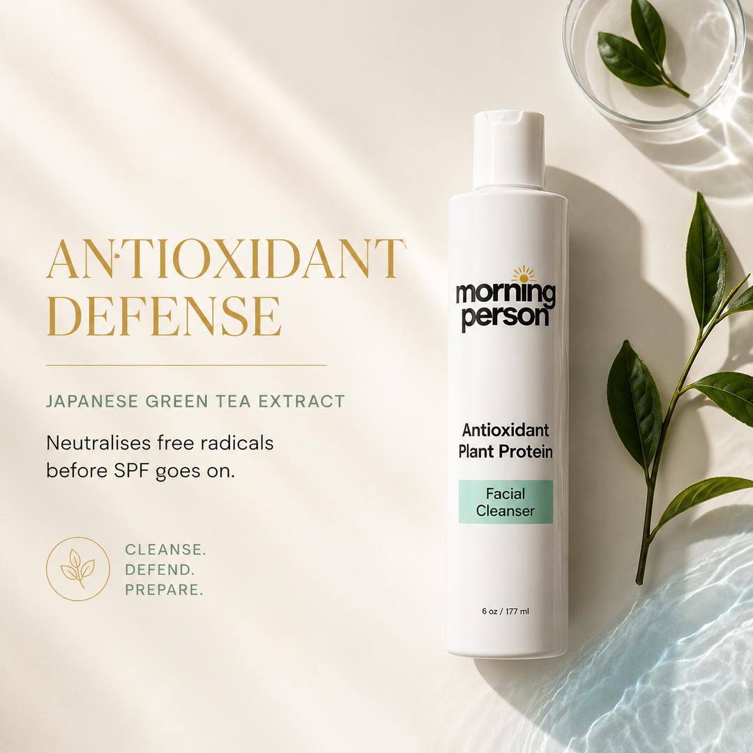 Antioxidant Plant Protein Face Cleanser with aloe vera