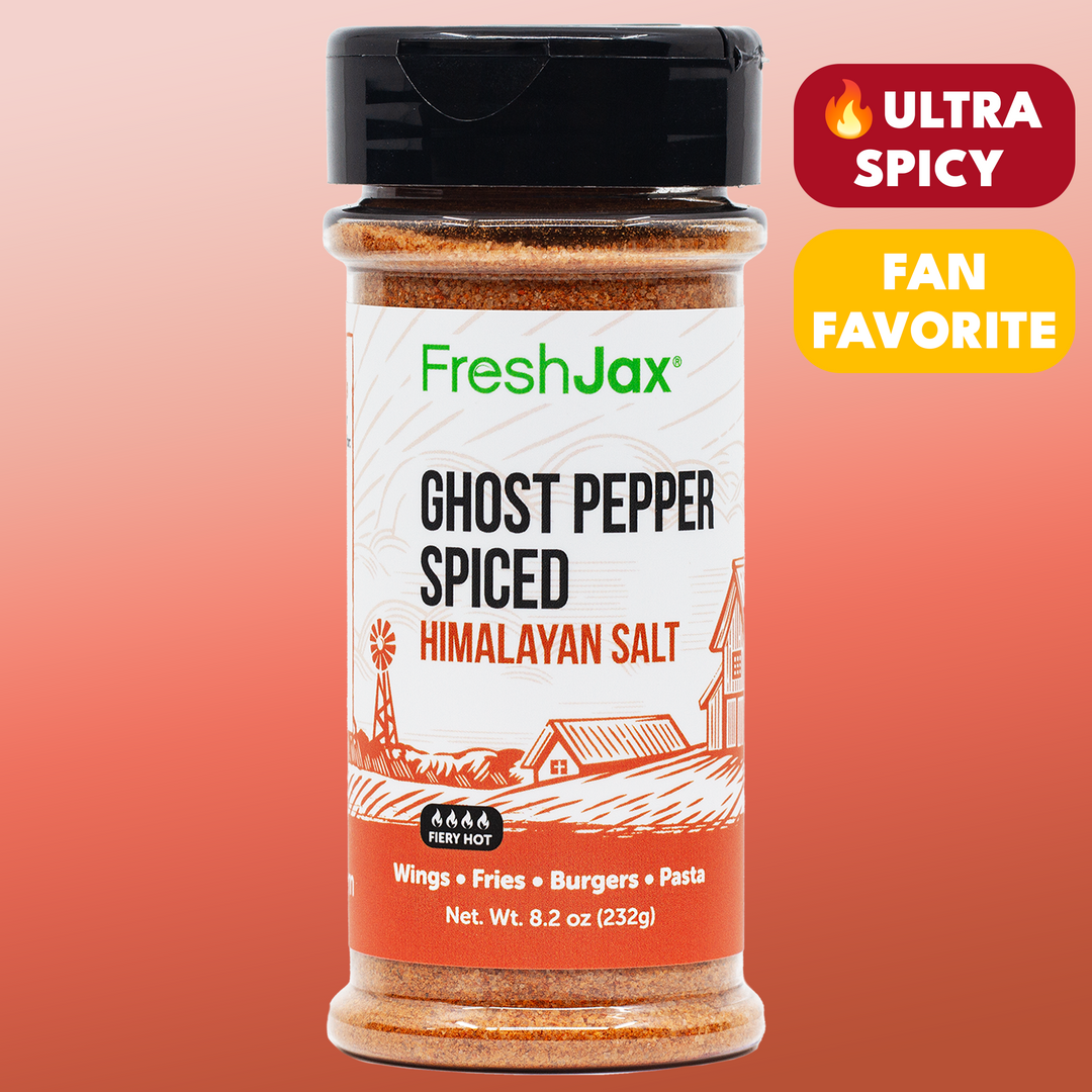 Ghost Pepper Himalayan Salt FreshJax spicy seasoning