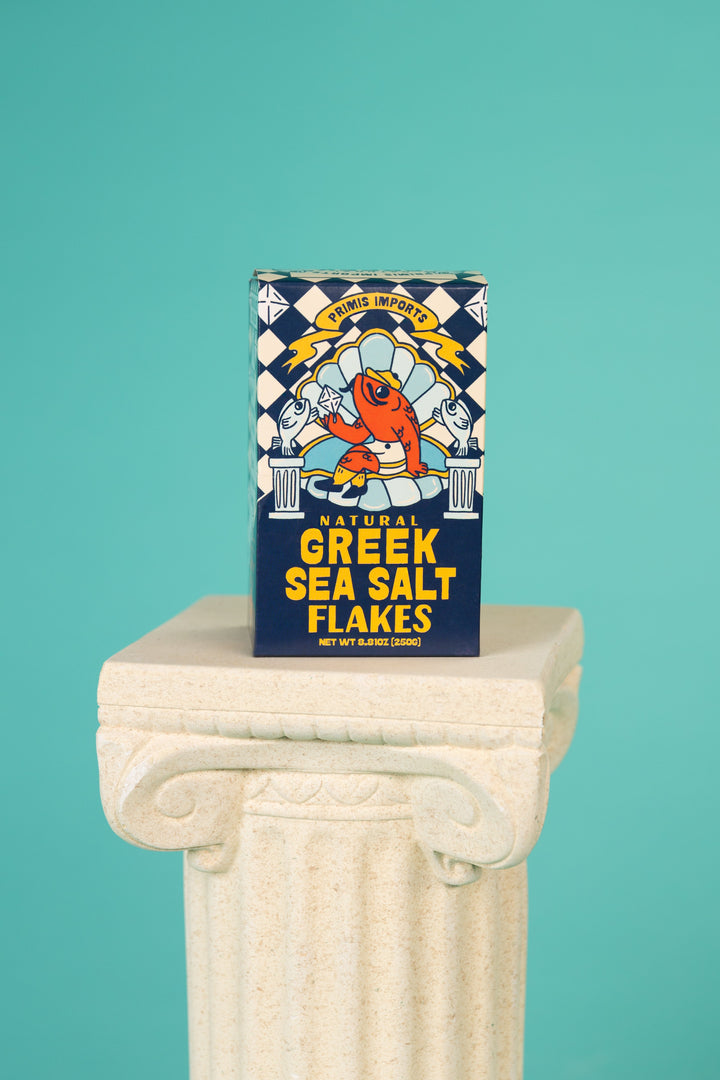 Greek Sea Salt Flakes Messolonghi finishing salt