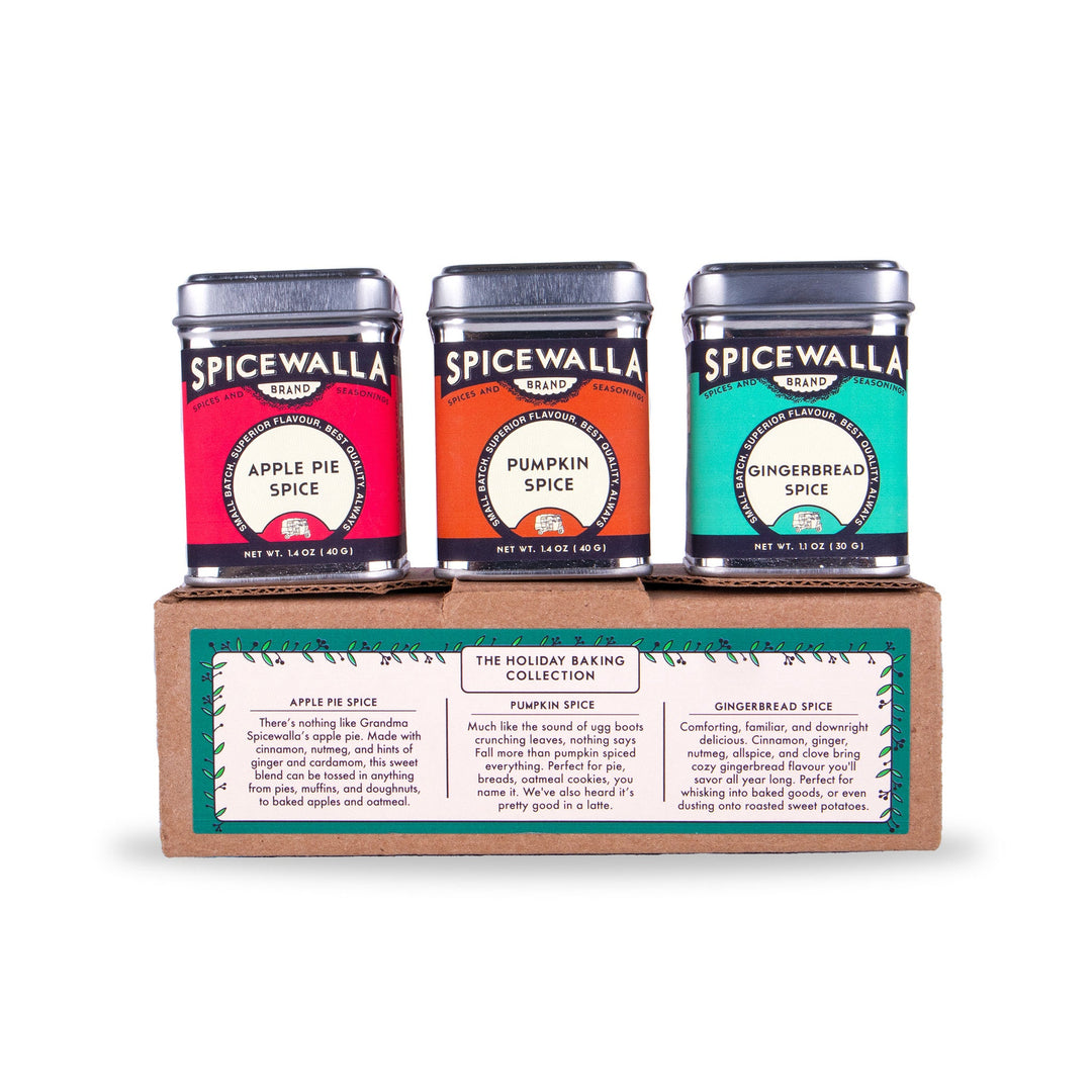 3 Pack Holiday Baking Collection gift-ready holiday spice bundle