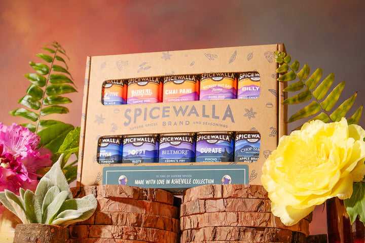 Made with Love in Asheville Collection ten seasoning tins