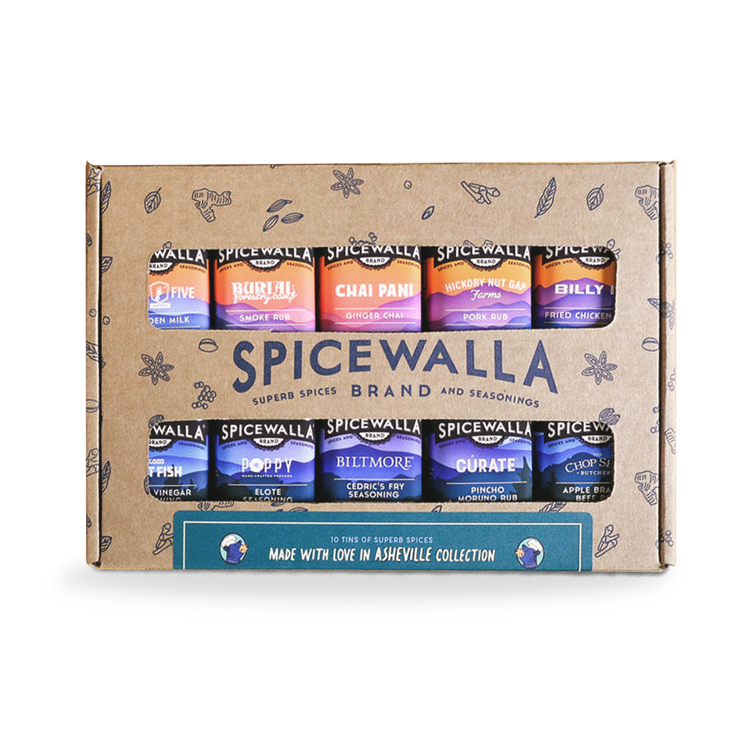 Made with Love in Asheville Collection local collaboration gift set