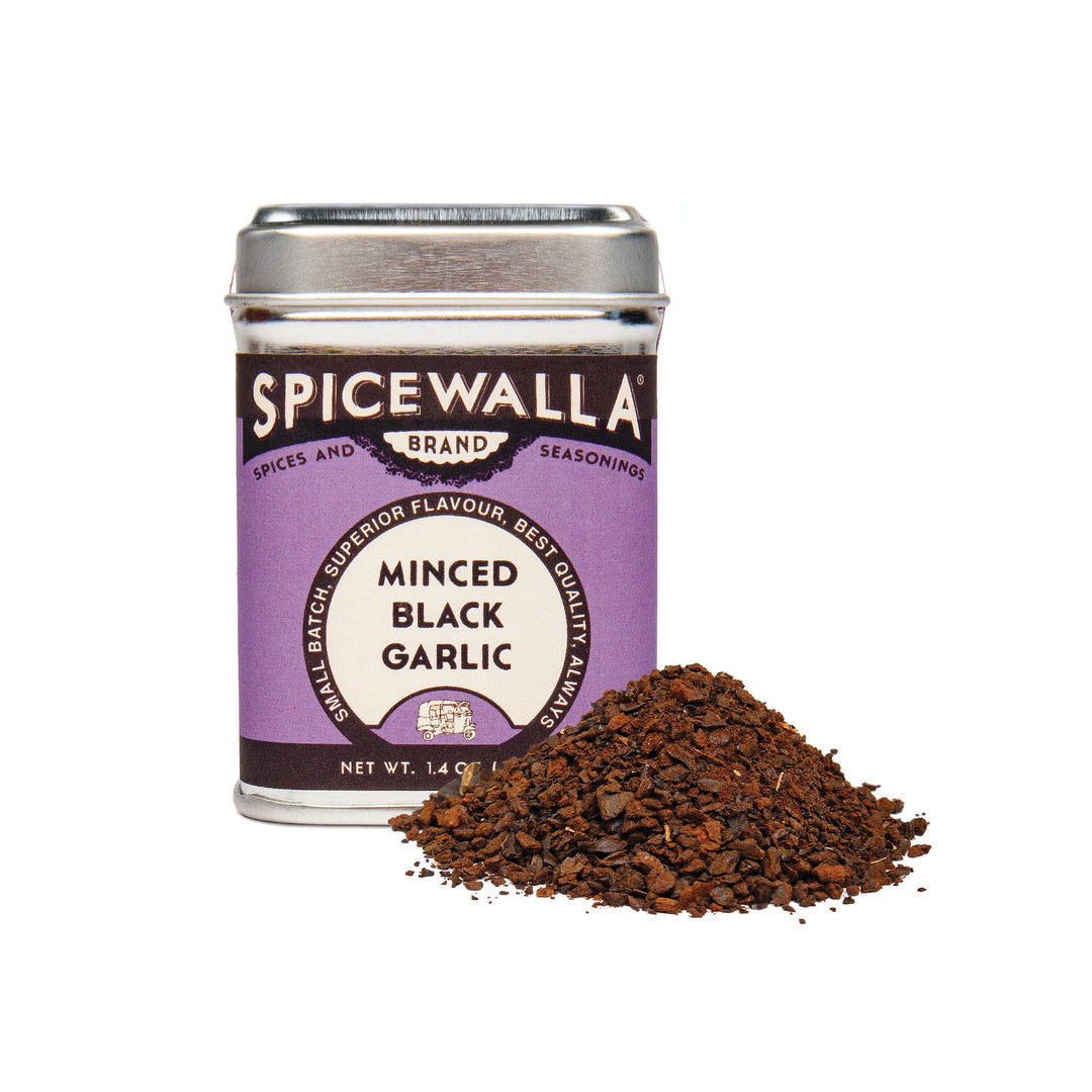 Minced Black Garlic gourmet pantry ingredient