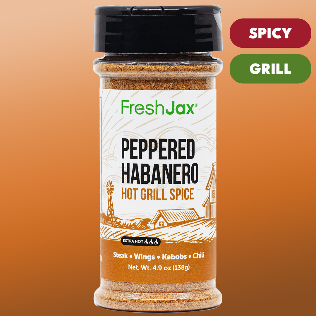 Peppered Habanero Grill Spice FreshJax seasoning