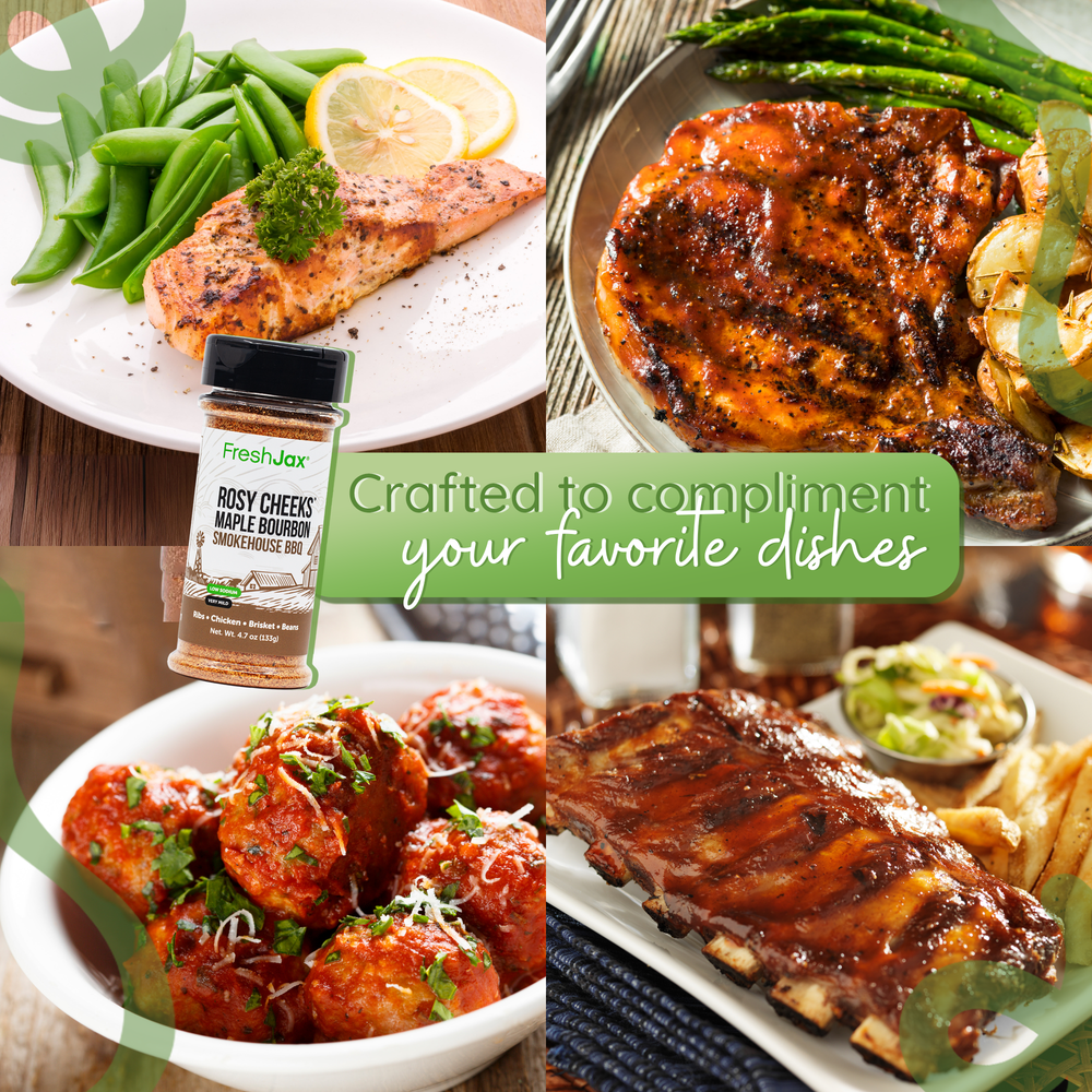 Maple Bourbon BBQ Seasoning product packaging