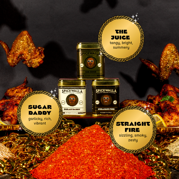 3 Pack T-Pain Wing Collection wing seasoning blends