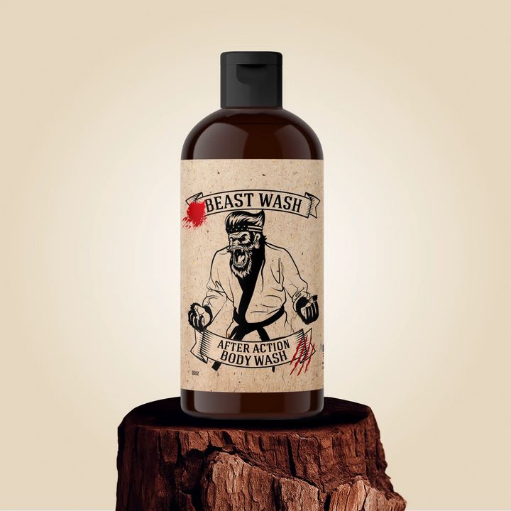 After Action Body Wash bottle front label