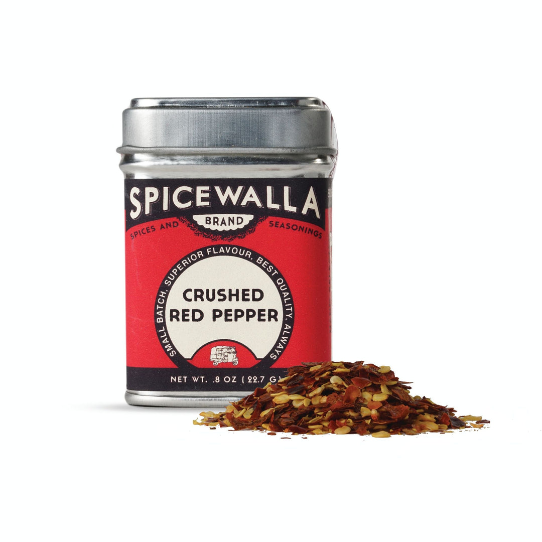 Red Pepper Crushed chili flakes in small 0.8 oz tin