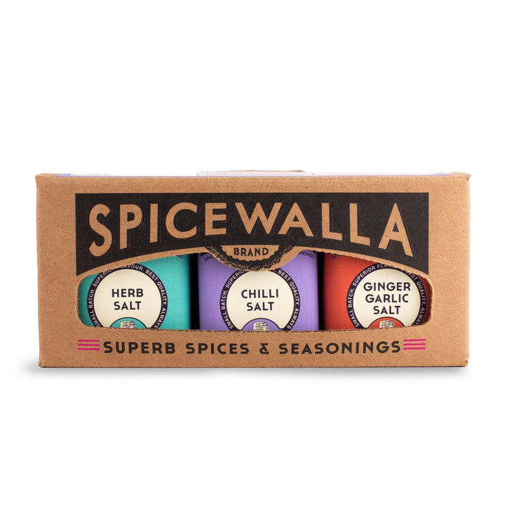 Fancy Finishing Salts Collection three-pack product packaging