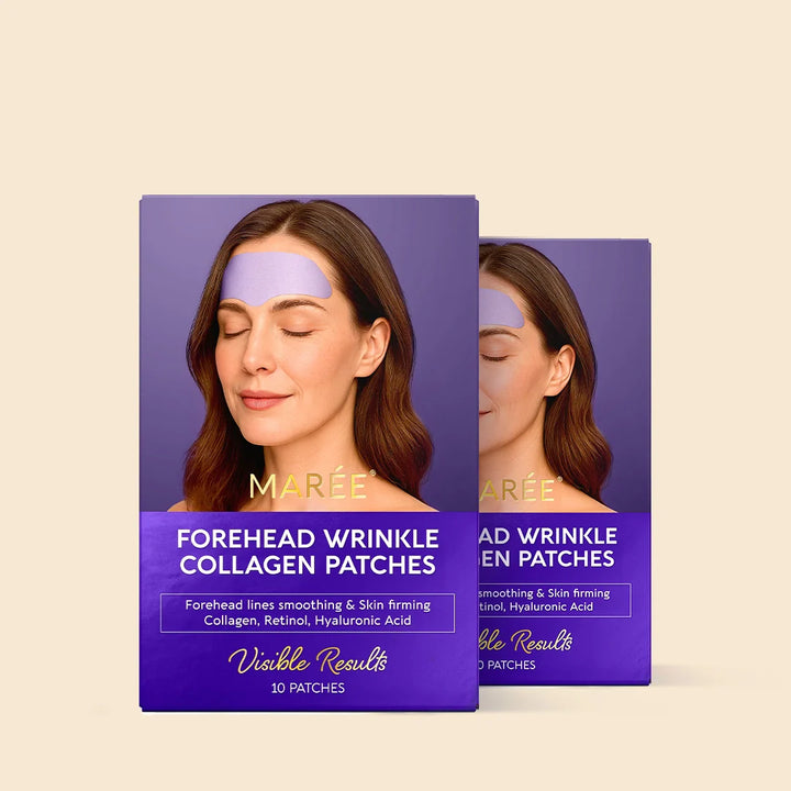 Anti-Wrinkle Forehead Patches skincare product packaging