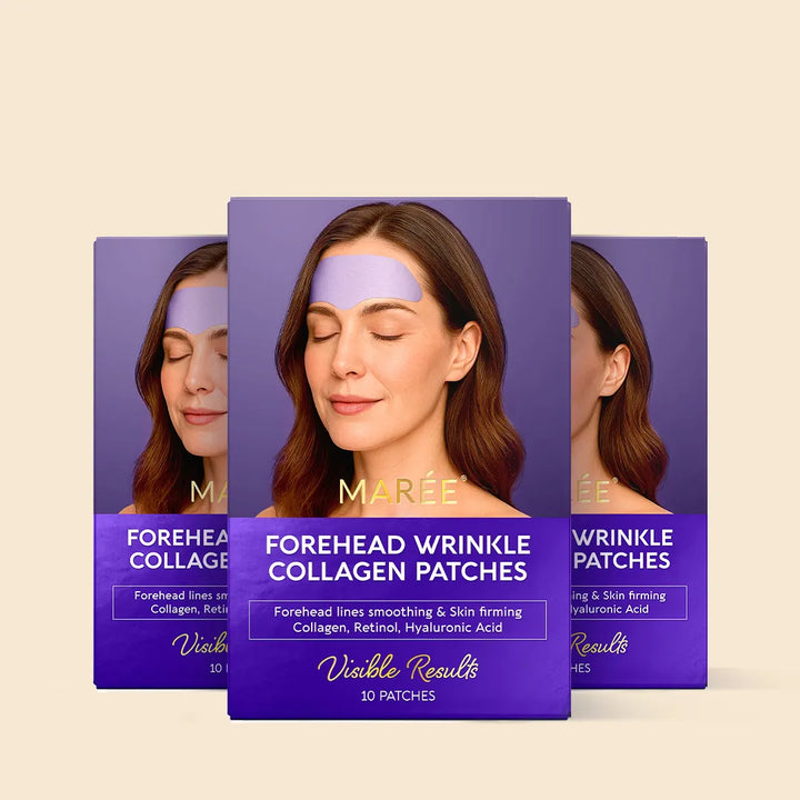 Anti-Wrinkle Forehead Patches skincare product packaging