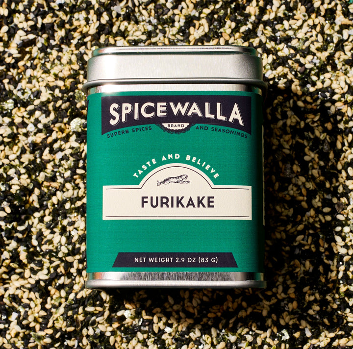 Furikake Japanese sesame seaweed seasoning tin