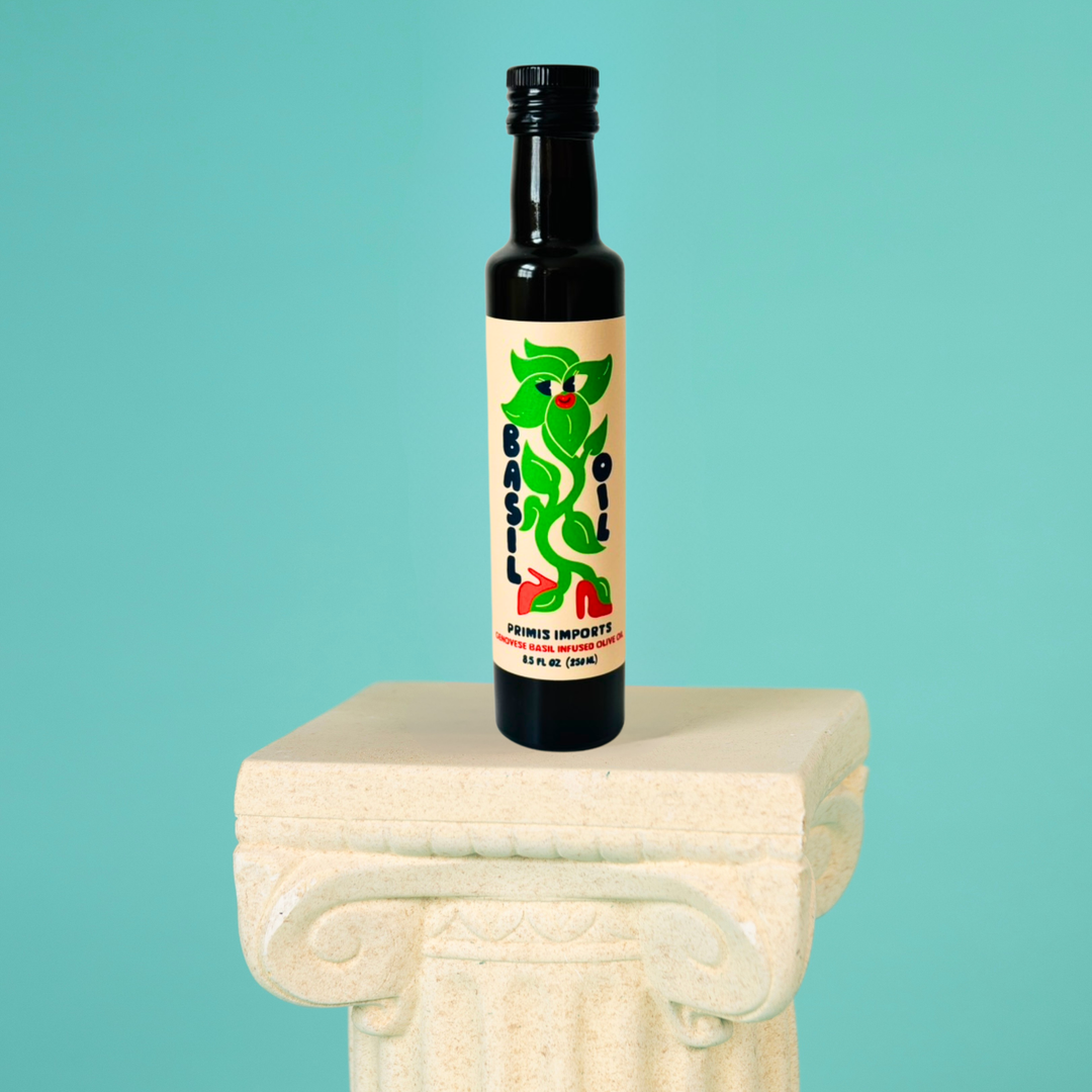 Genovese Basil Olive Oil bottle