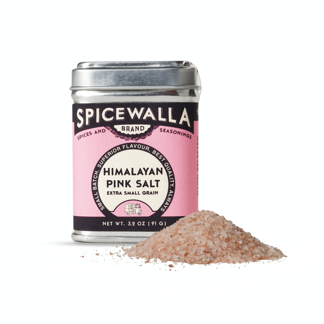 Himalayan Pink Salt extra small grain in 3.0 oz tin