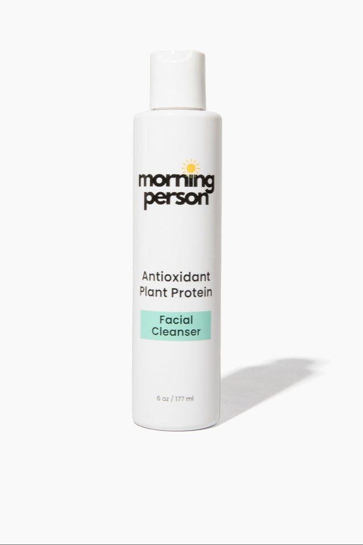 Antioxidant Plant Protein Face Cleanser front bottle