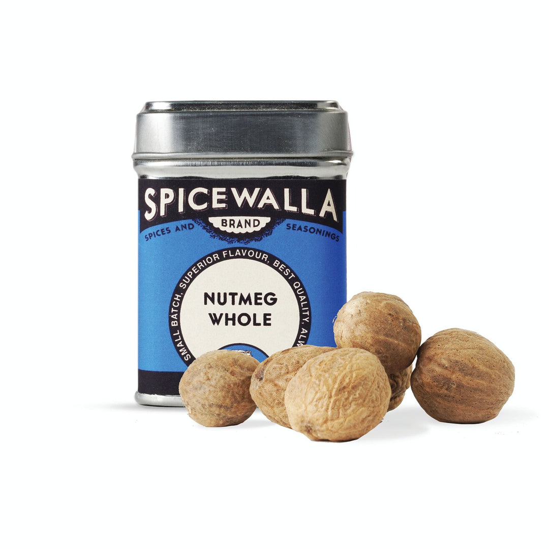 Nutmeg Whole aromatic spice for baking and cooking