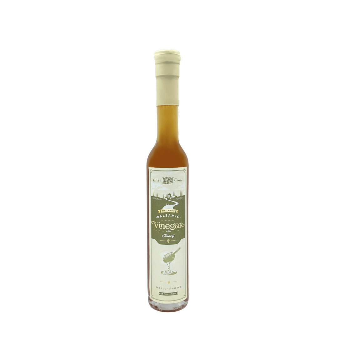 Organic Honey White Balsamic Vinegar Greek Roditis grape