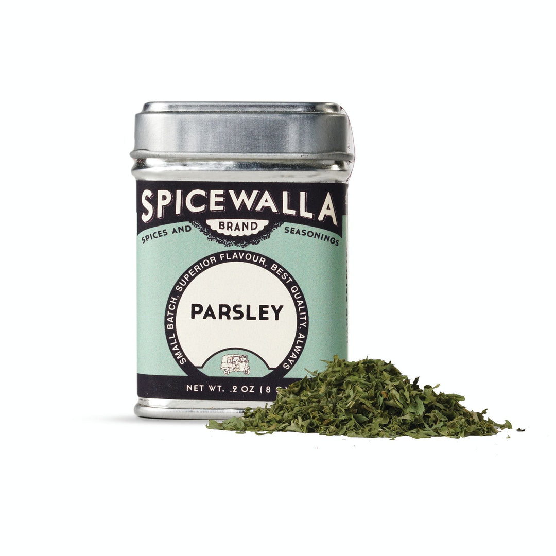 Parsley flat leaf herbal seasoning for cooking